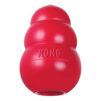 KONG Classic Durable Natural Rubber Dog Toy, Large