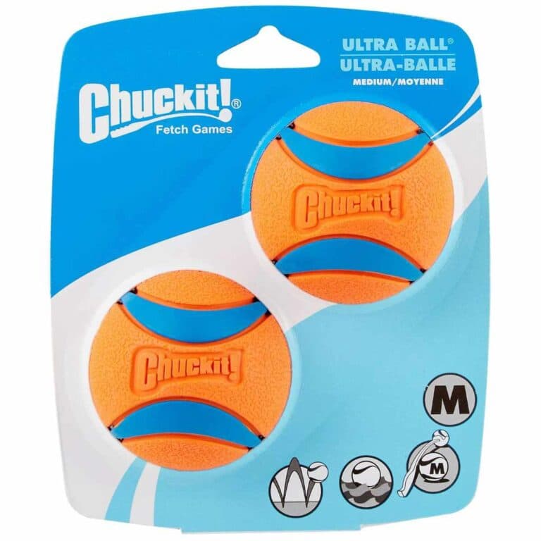 Chuckit! Ultra Ball Medium Dog Toy, 2 Pack